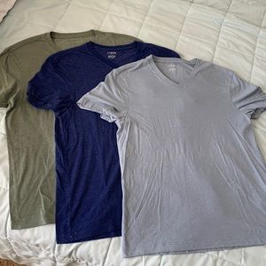 JCrew factory soft washed tee- slim fit / lot of 3